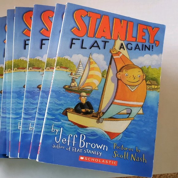 Stanley,Flat Again - Flat Stanley -Lot of 9 Copies